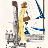 Air france poster Florent Margaritis Orly