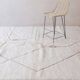 Tapis Beni Ouarain blanc