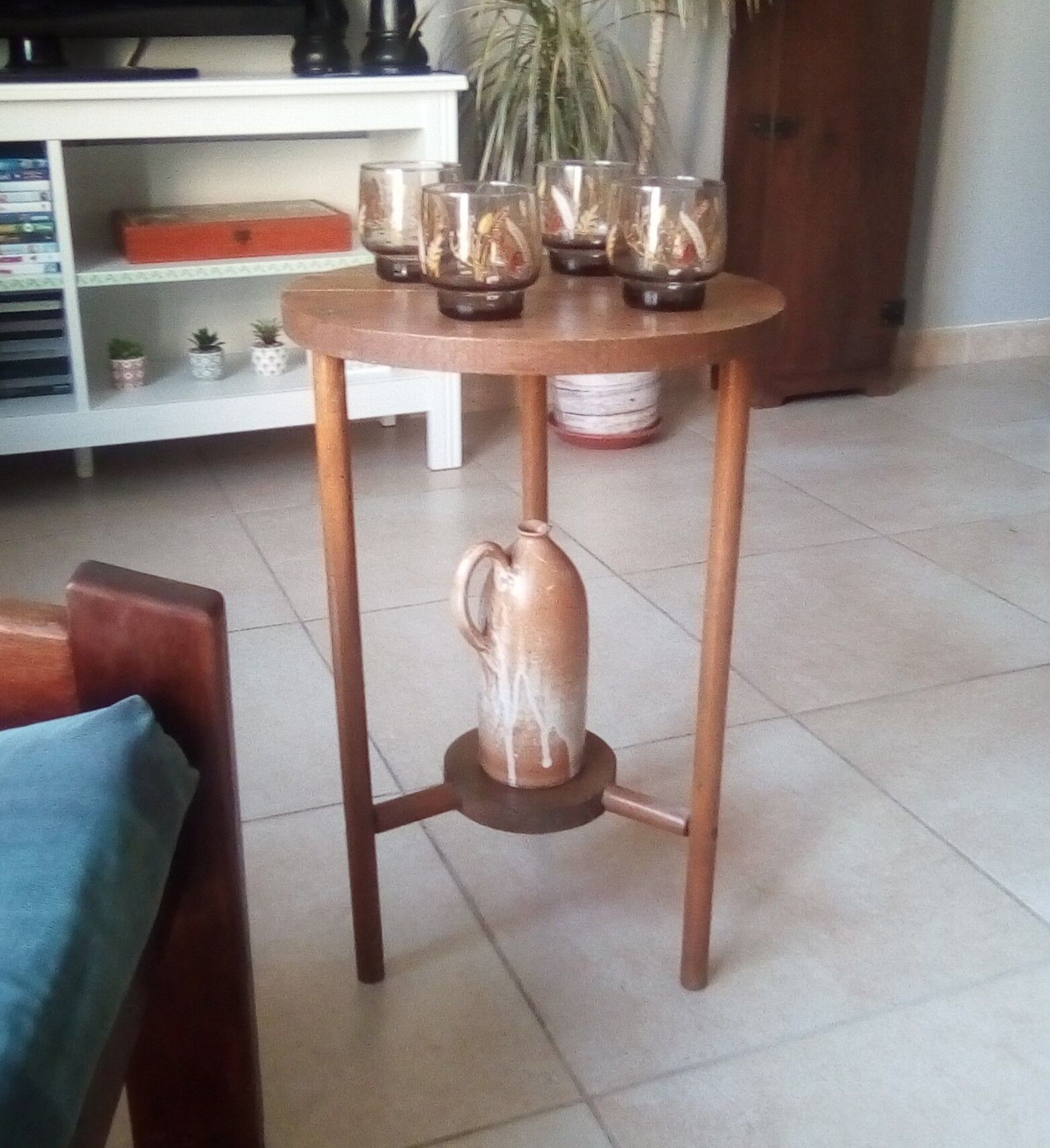 Vintage pitcher jug in sandstone