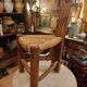 Chaise Tripode Brutaliste " Wabi-Sabi " Art Populaire 1900-1950