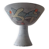 Large bowl Marius Bessone Vallauris