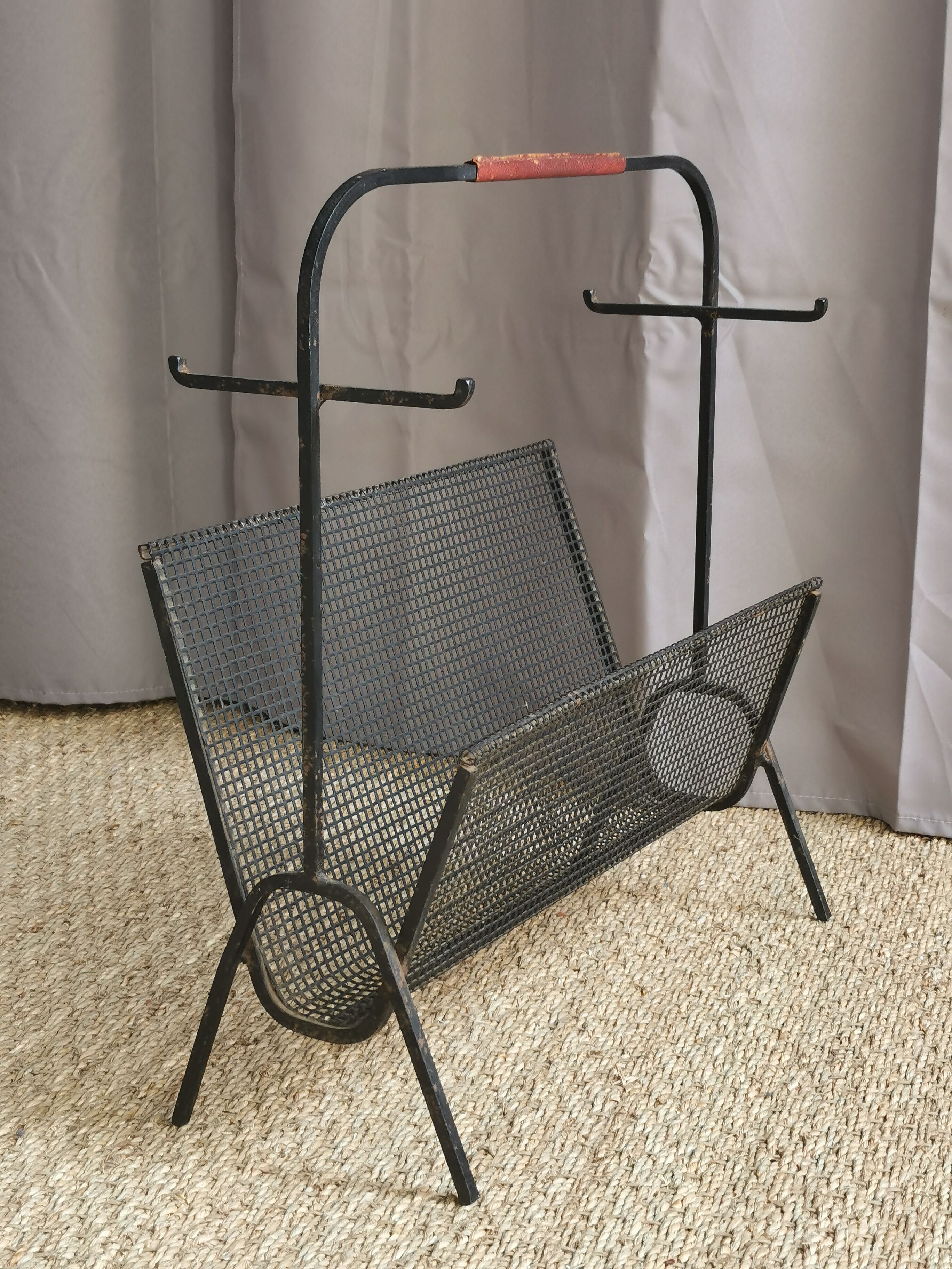 Vintage magazine door