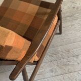 Fauteuil boomerang vintage