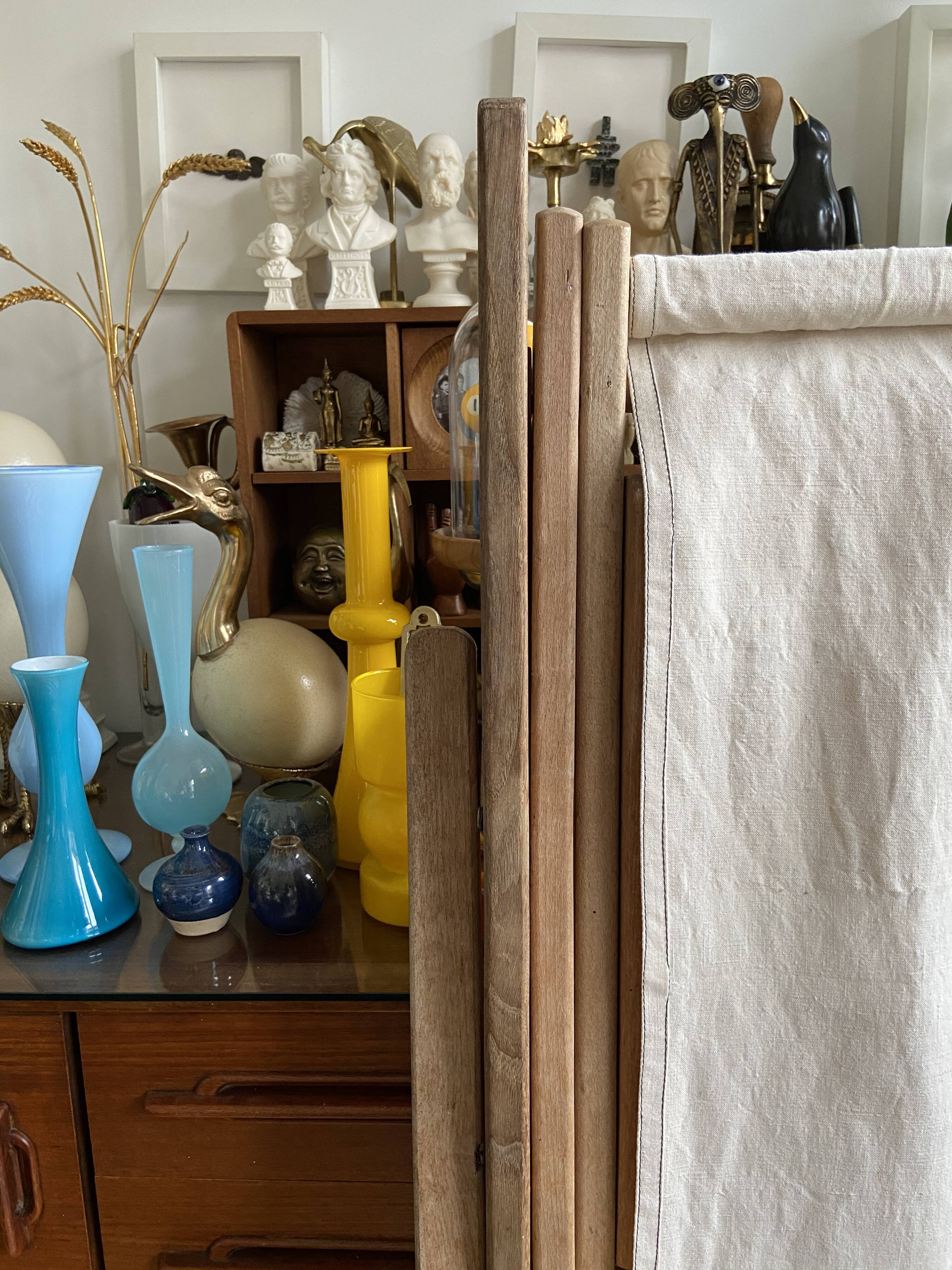 Transat de plage chilienne en bois et coton
