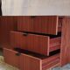 Enfilade moderniste en teck - années 60/70