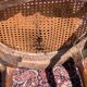 Paire de fauteuils cabriolets cannés Epoque Louis XV