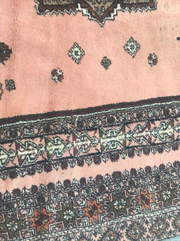 Tapis ancien Maroc Rabat fait main, 205X287 cm