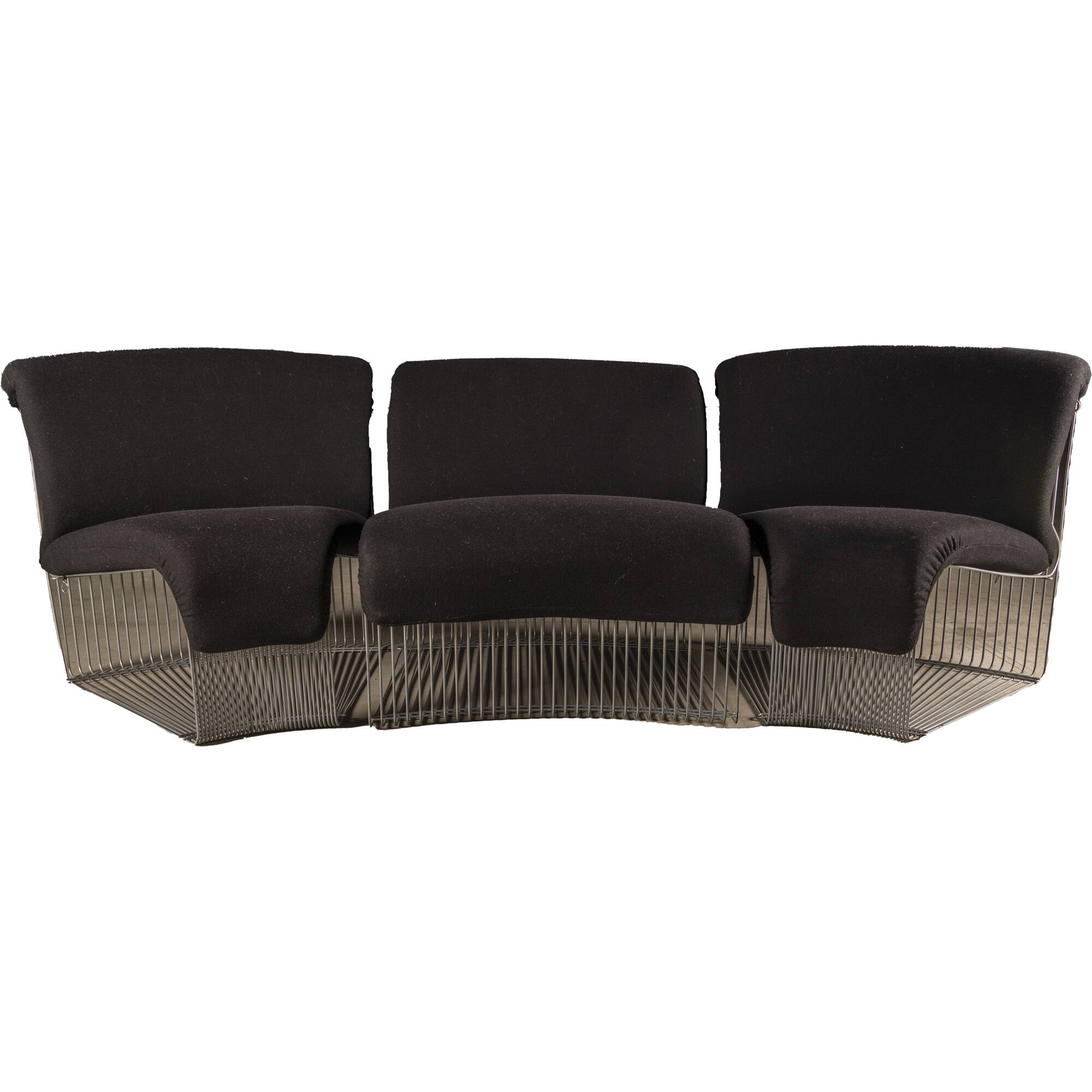 Black (3) Pantonova by Verner Panton