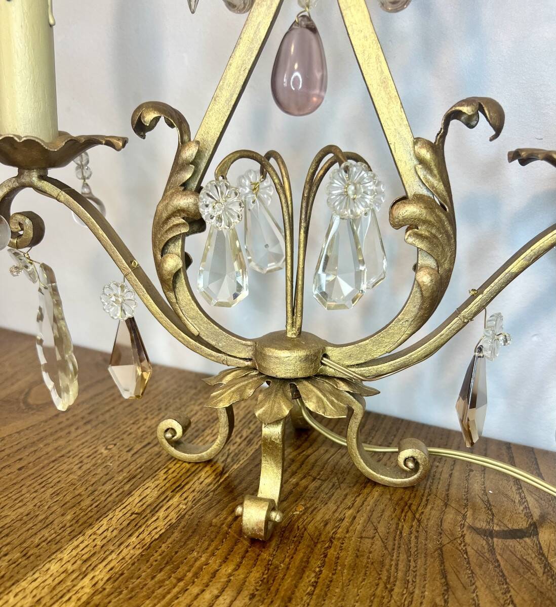 Pair of Art Deco candelabra