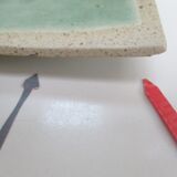 Modern rectangular designer dish