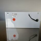 "SCE" strip wall light in black lacquered metal from the 80s