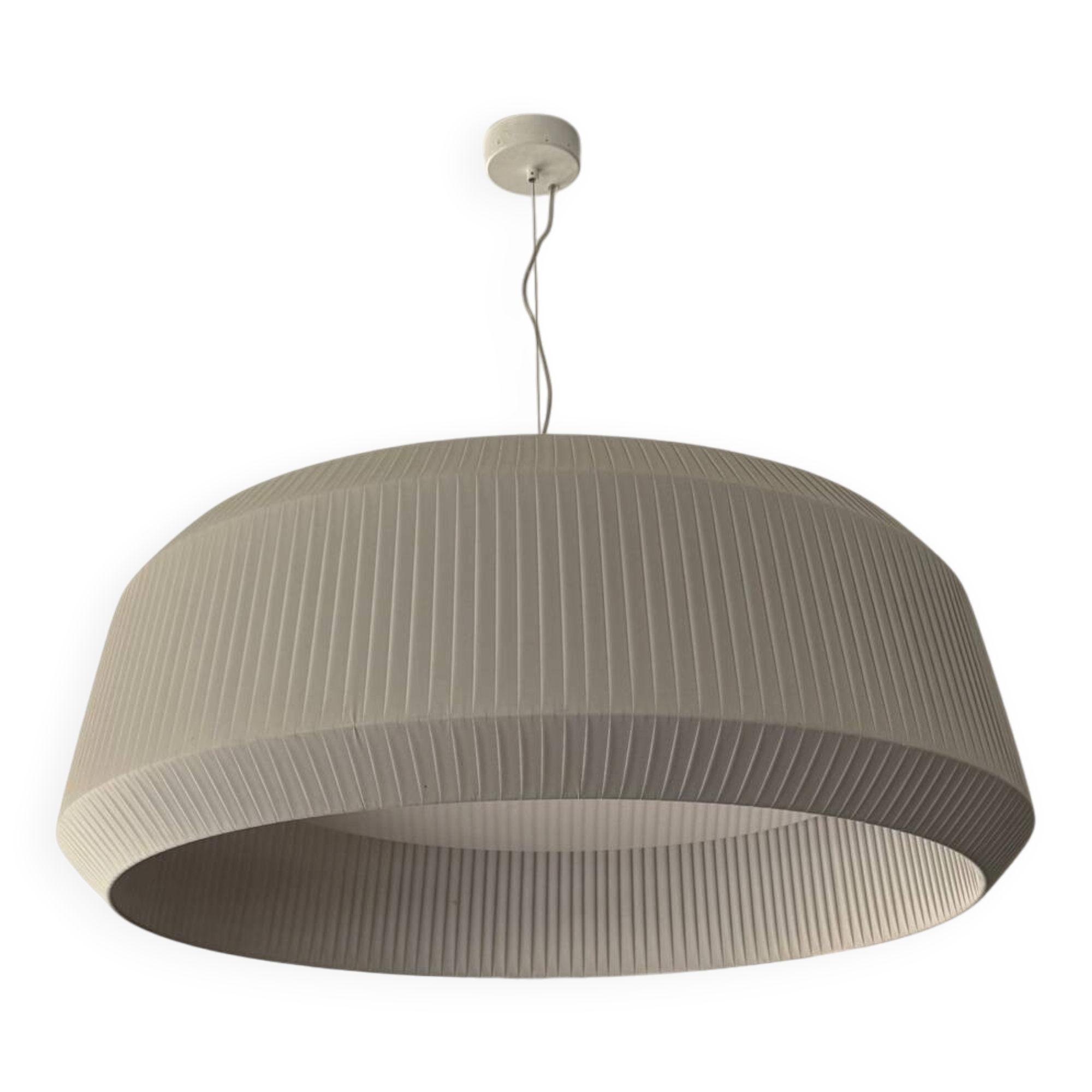 Modoluce Loto Pendant Light – diameter 1 m – pearl grey