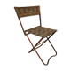 Chaise de camping vintage