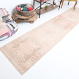 3x13 contemporary vintage carpet rug, 389x78cm