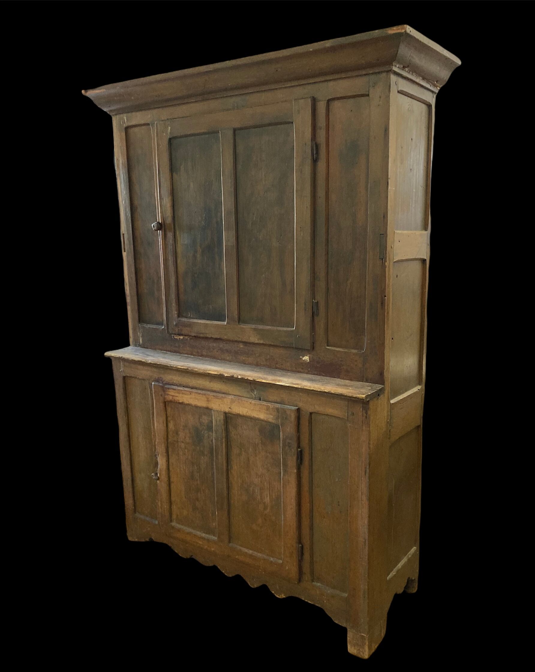 Rustic sideboard solid wood eighteenth