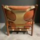 Arne Norell Inca Lounge Chair and footstool Sweden 1960's