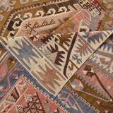 6x13 Handwoven Kilim Rug, 172x397Cm