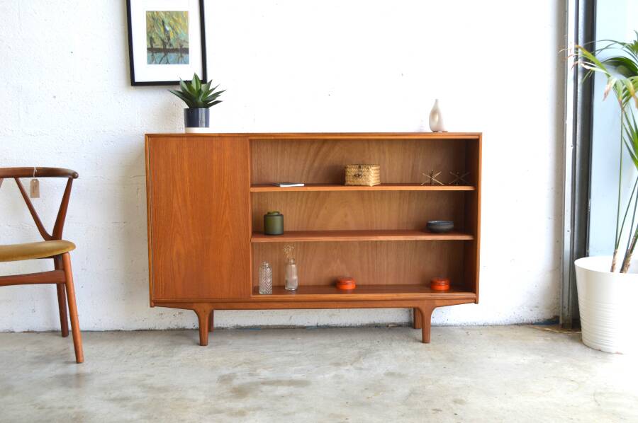 Teak bookshelf by McIntosh 136 cm