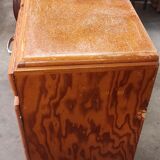 Low vintage Mado style Parisian sideboard 3 doors 2 drawers