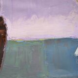 André Auclair, Cactus with Birds (circa 1960)