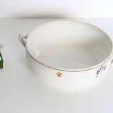Ceramic salad, Sarreguemines, French Manufacture