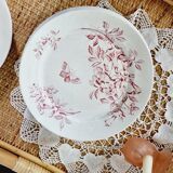 Set of 14 deep flat and dessert plates with defect FT Jasmins Badonviller