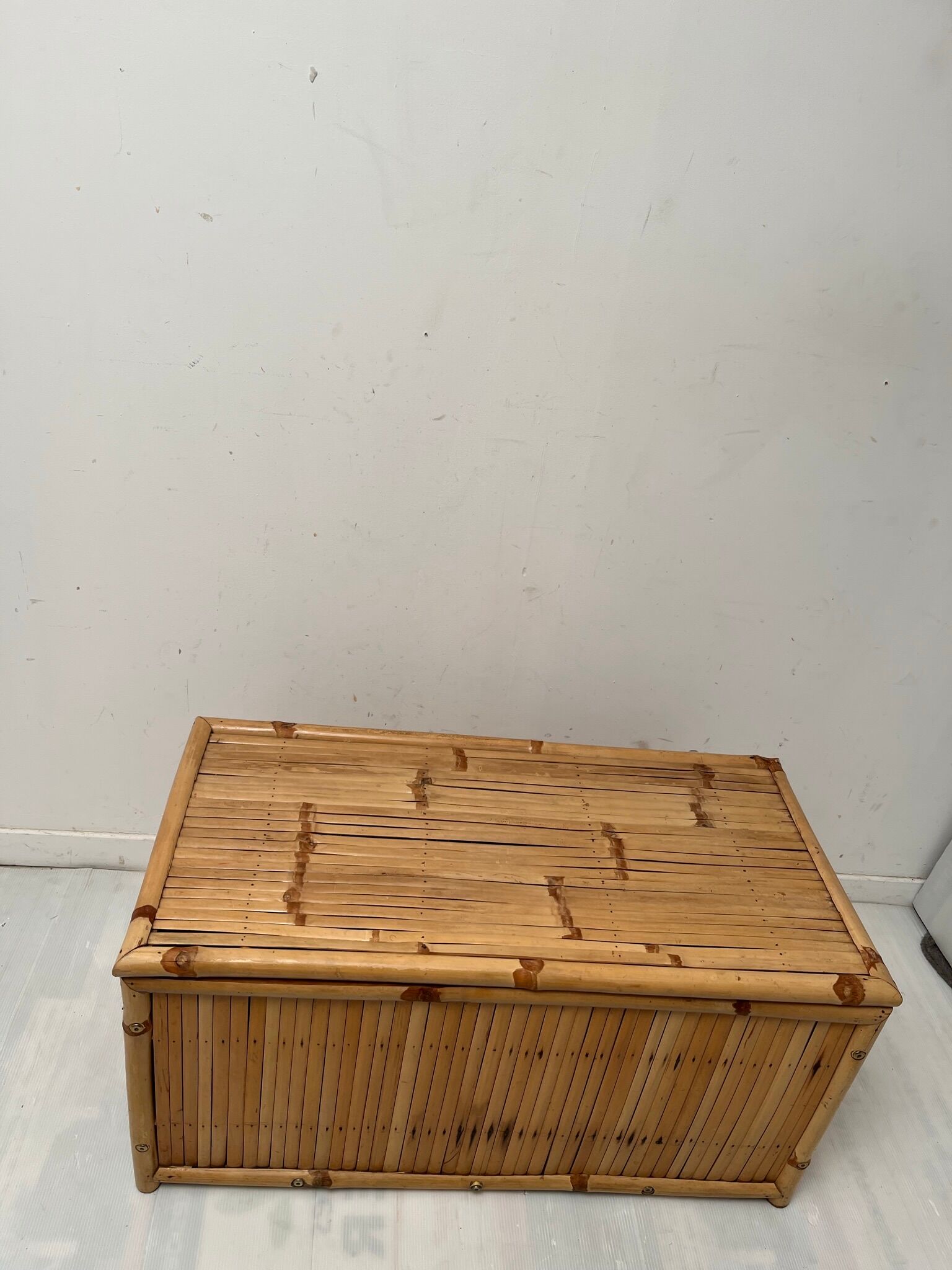 Bamboo chest 60s-70s