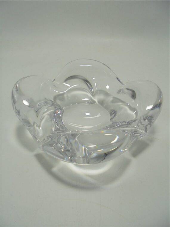 Crystal trinket tray