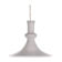 White mouth-blown opaline glass pendant by Michael Bang for Holmegaard, Denmark, 1980s