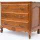Oak chest of drawers