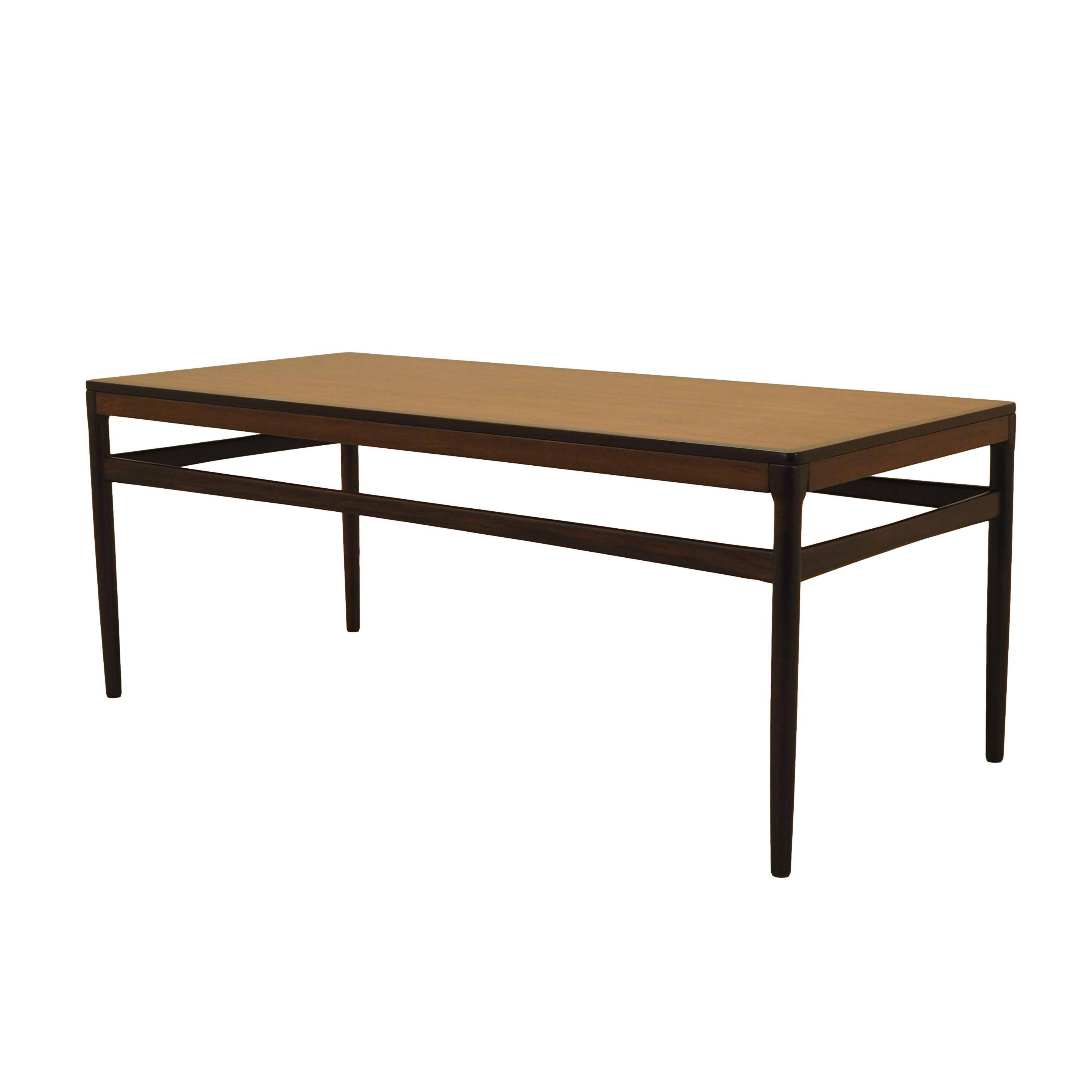 Table basse en palissandre danois, années 1970