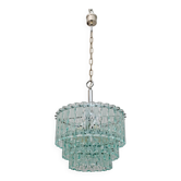 Ground Crystal Chandelier by Cristal Art, Italy, 1970s