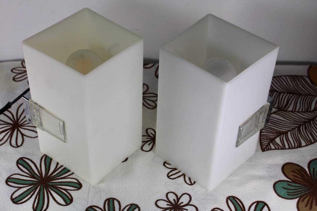 Allibert Vintage Bathroom Wall Lights 1970/1980