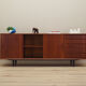 Enfilade en teck, design danois, années 1970, production: Danemark