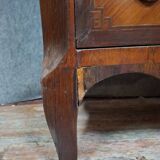 Secretary in a week planner style from the Louis XVI period in marquetry (to be restored)