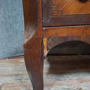 Secretary in a week planner style from the Louis XVI period in marquetry (to be restored)
