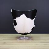 Arne jacobsen the egg chair cow leather