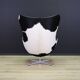 Egg chair de Arne Jacobsen en cuir de vache