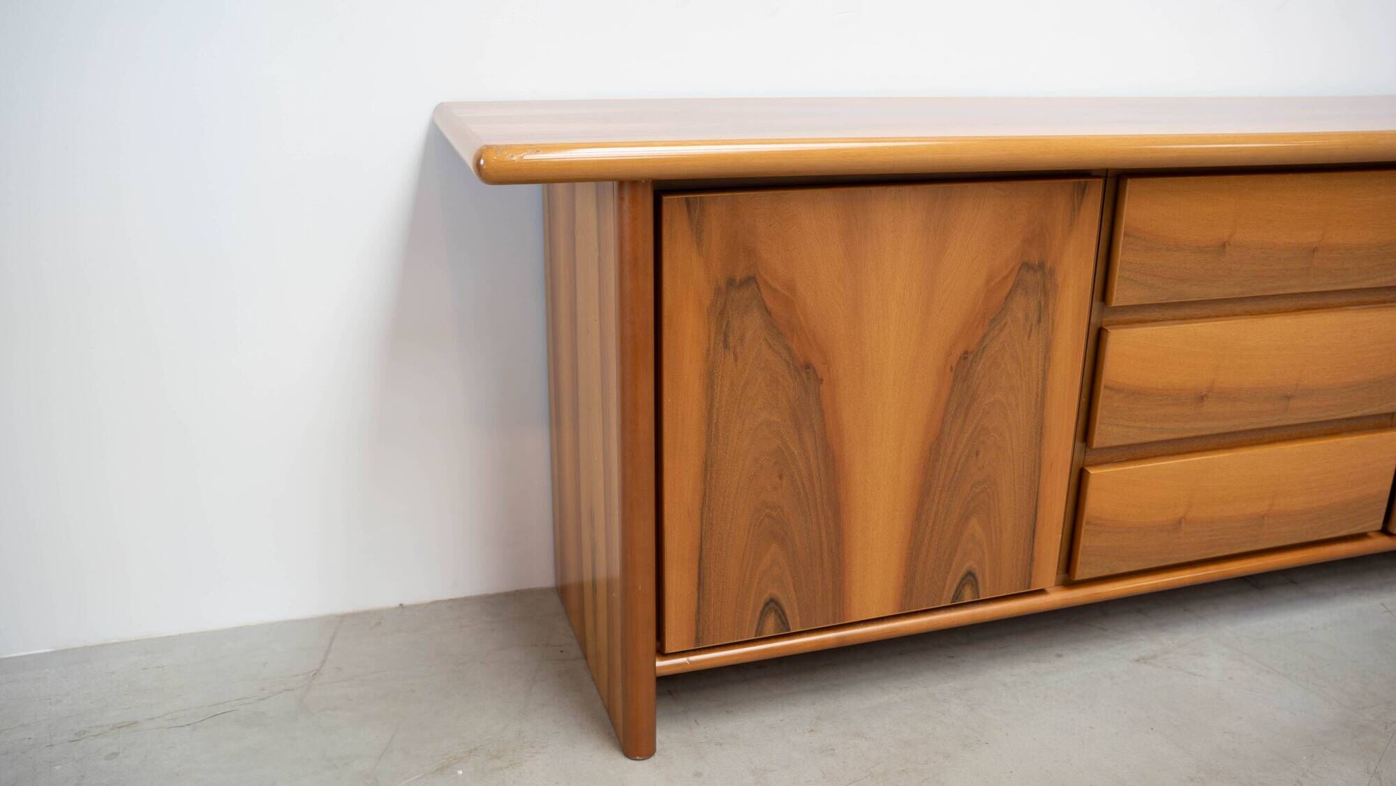 1980's Italian walnut sideboard