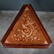 Small Folding Table in Mahogany, Napoléon III period – 2nd half of the 19th century