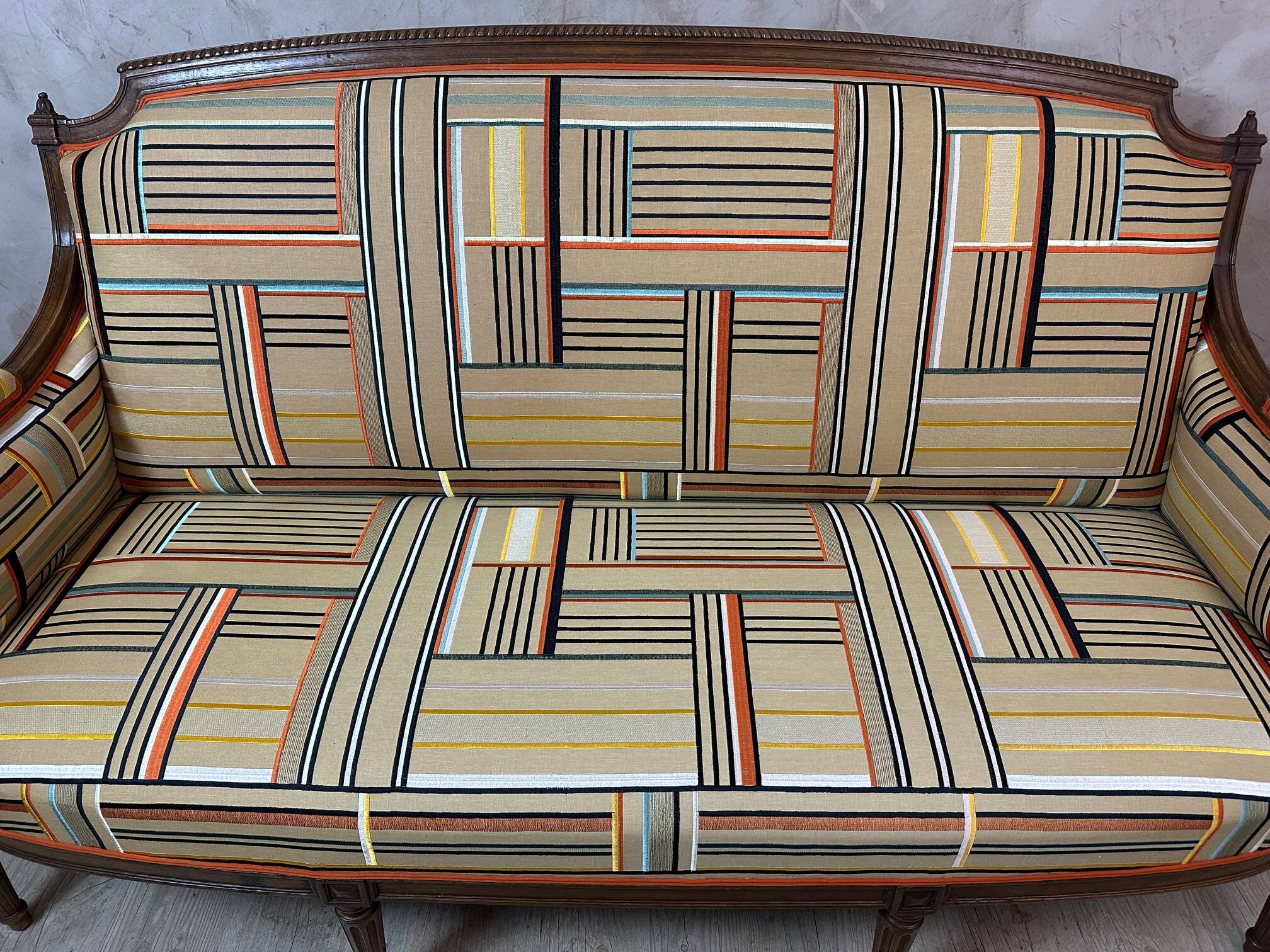 Louis XVI style sofa refurbished