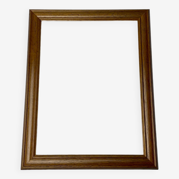 Retro frame in medium oak wood
