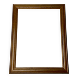 Retro frame in medium oak wood