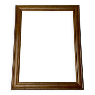 Retro frame in medium oak wood