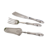 Italian cutlery service San Giorgio Posaterie, silver 800/1000