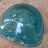 Murano Sommerso vintage glass ashtray