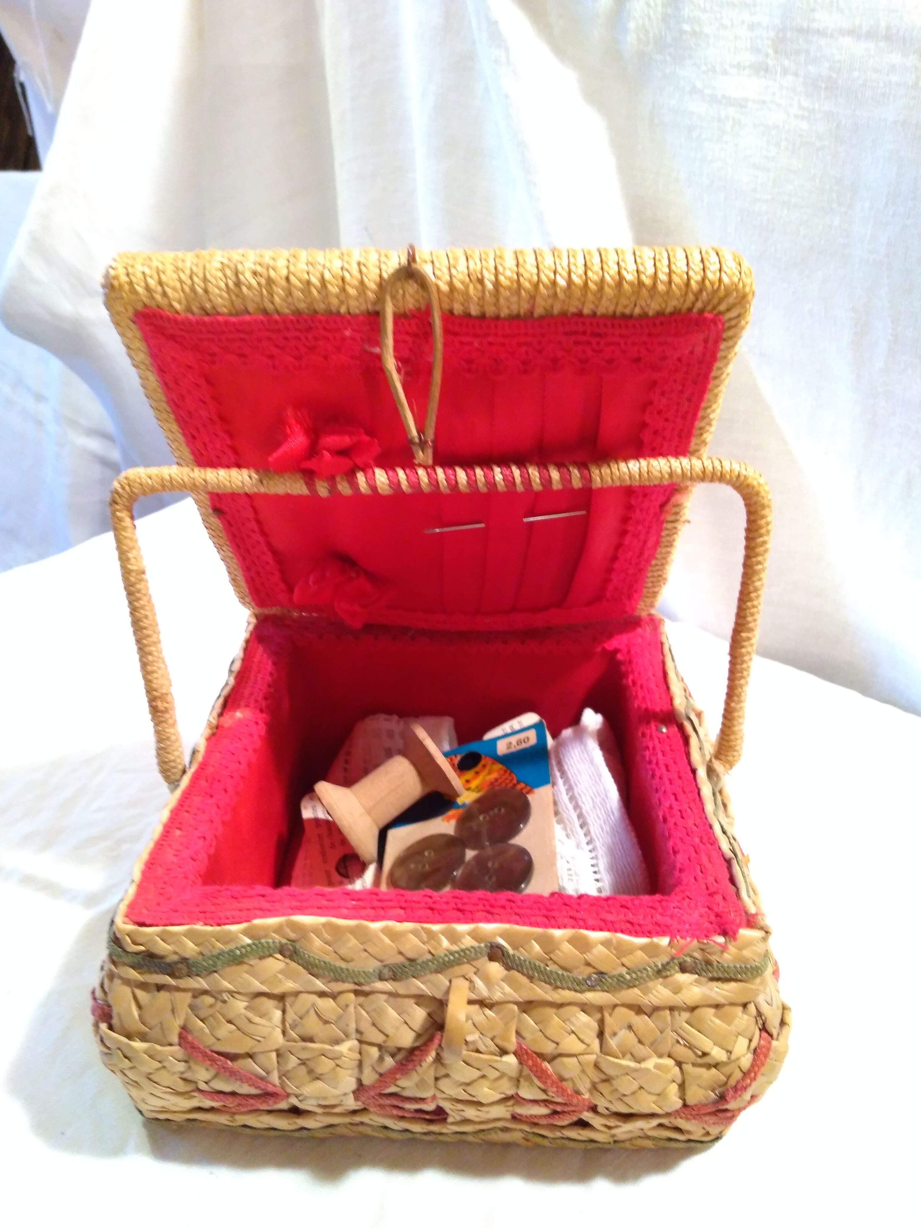 Vintage sewing box