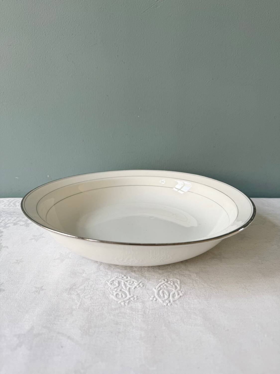 5 pieces of a 19th century Jules Vieillard porcelain service