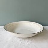 5 pièces d’un service en porcelaine Jules Vieillard XIXème