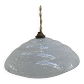 Vintage Clichy glass pendant light